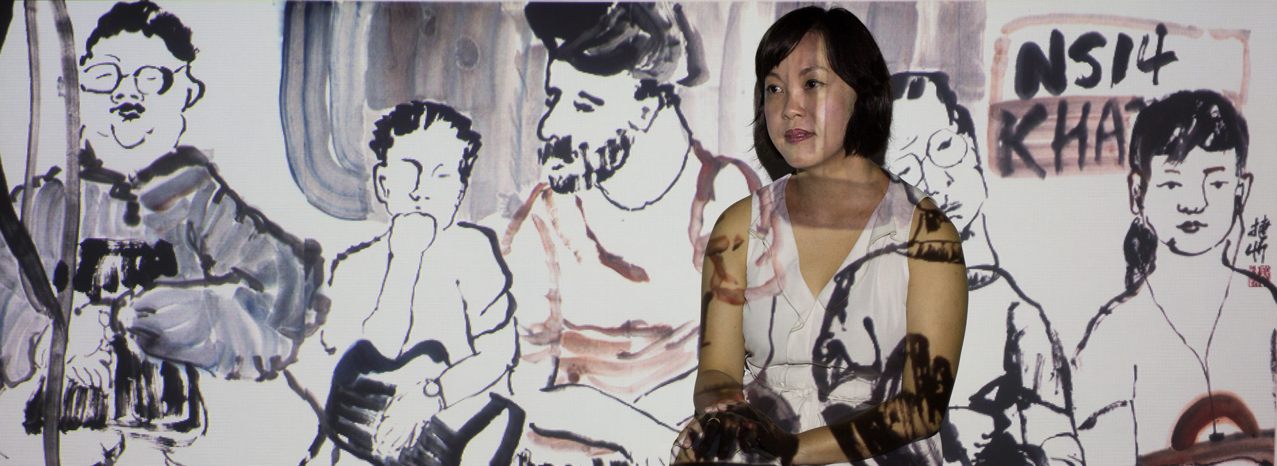 <p>Quek Kiat Sing, Chinese Contemporary Ink Painter (2013)</p>

