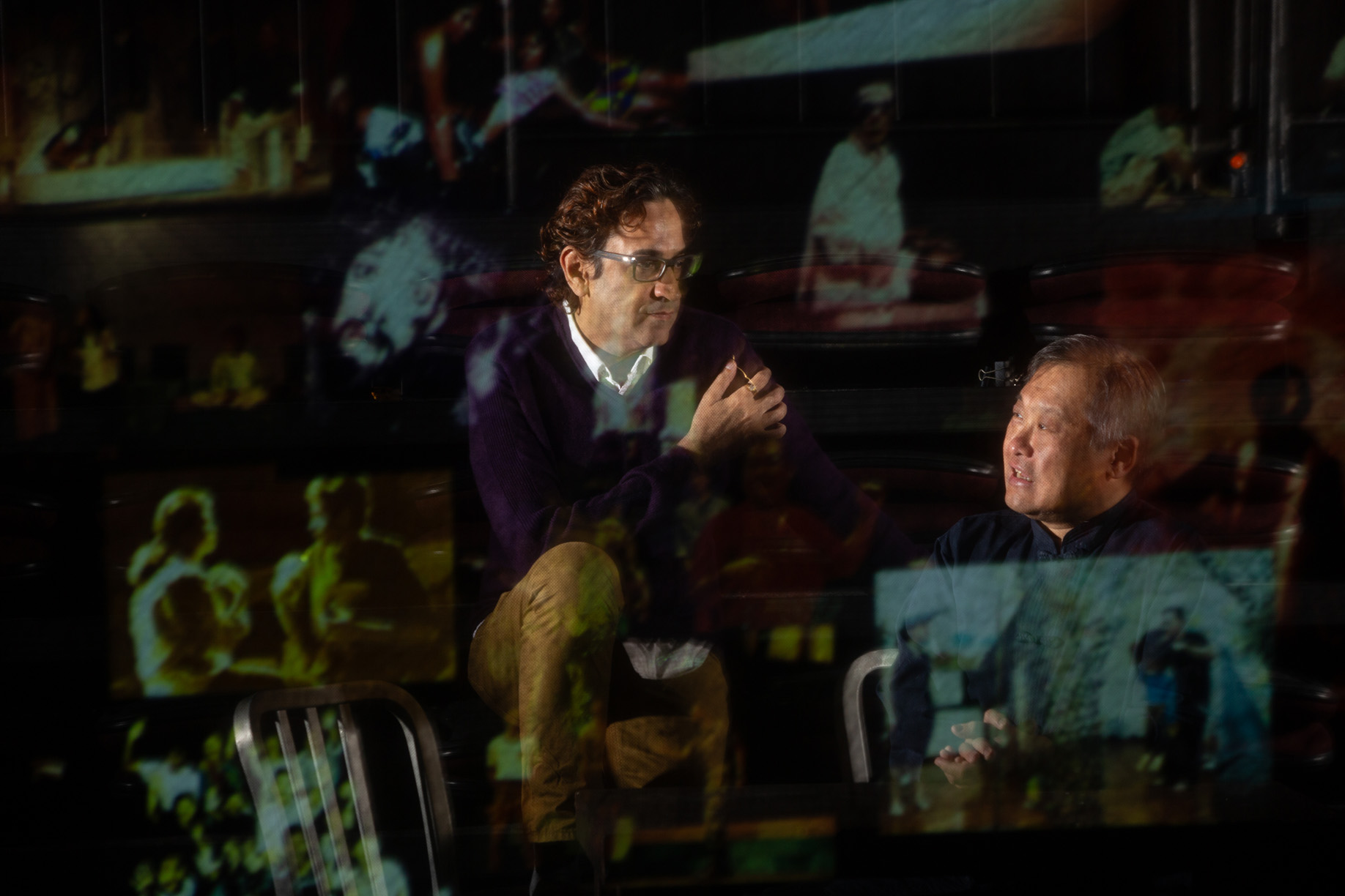 <p>Haresh Sharma, Resident Playwright and Alvin Tan, Artistic Director. (2014)<br />
Founders of The Necessary Stage</p>
