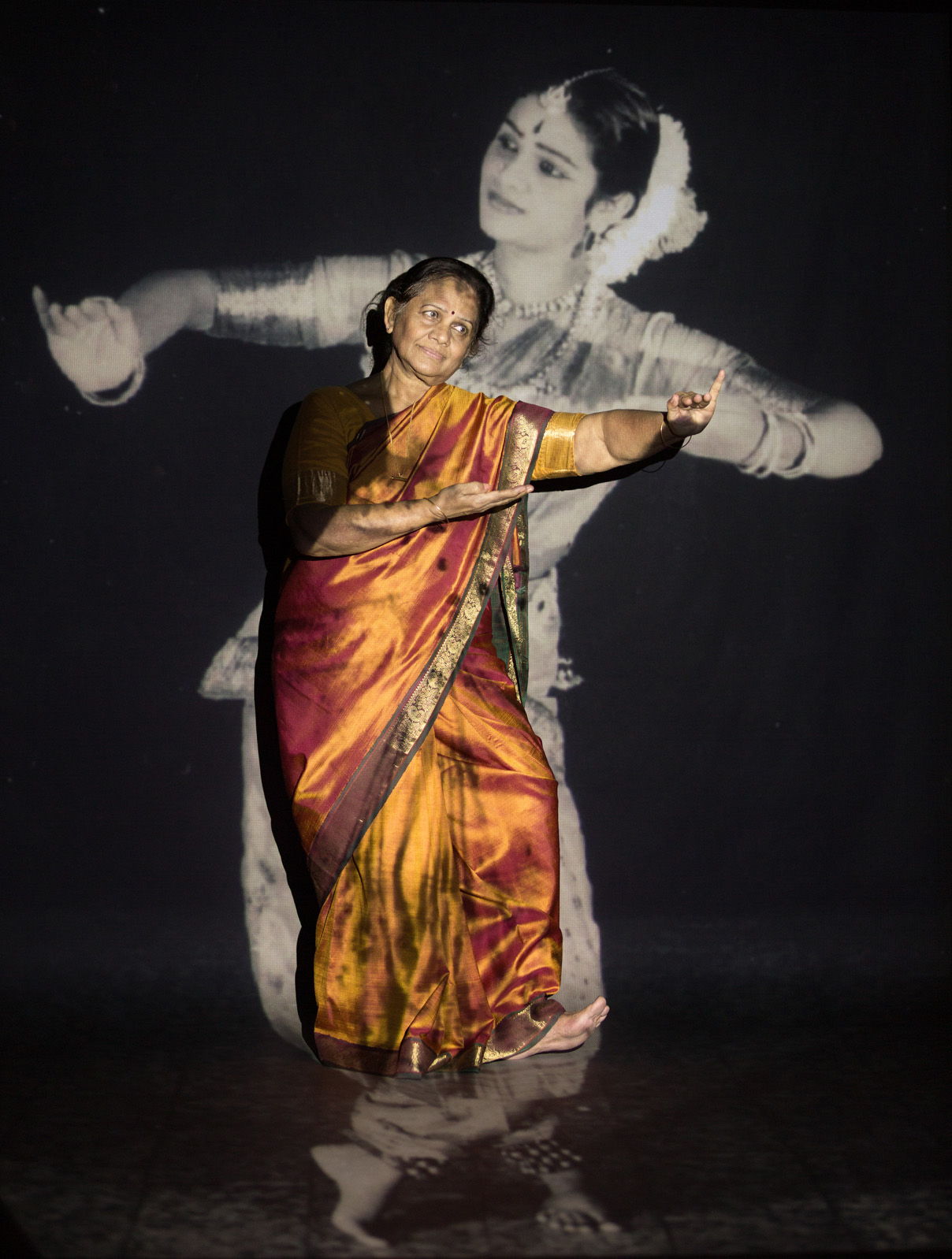 <p>Santha Bhaskar, Classical Indian Dancer (2014)<br />
Co-founder of Bhaskar’s Art Academy</p>
