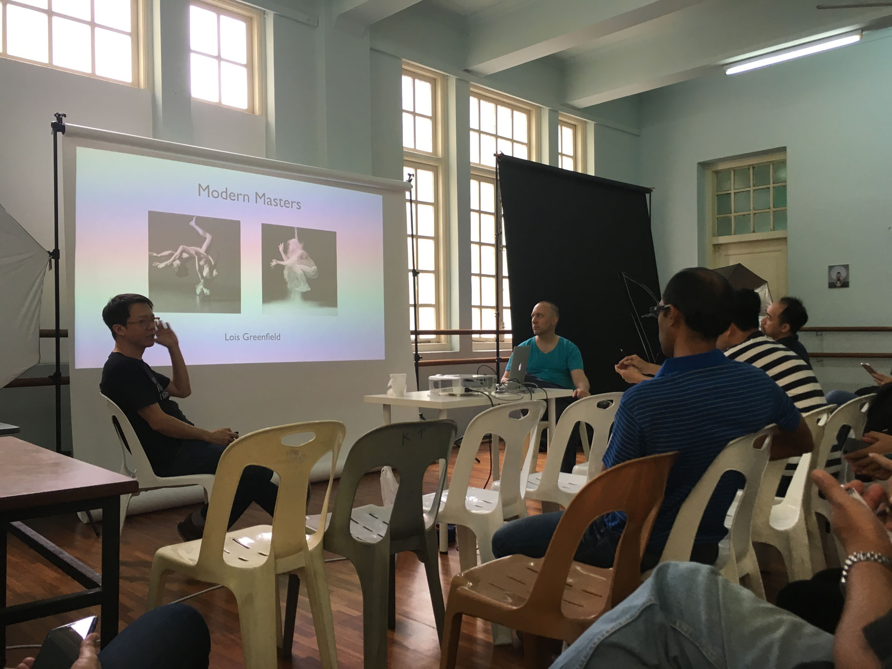 <p>Dance Photography workshop lecture by Tan Ngiap Heng and Matthew G. Johnson</p>
