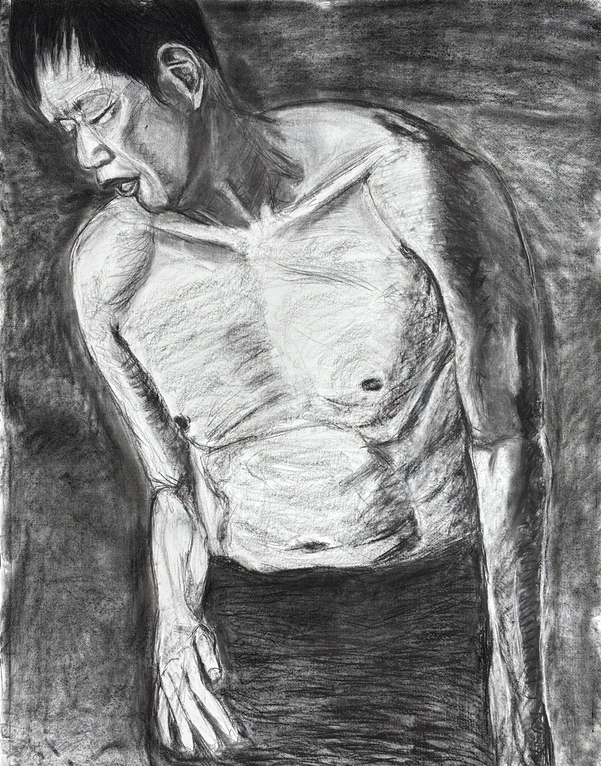 <p>Dancing I (2025) from a photo taken by Kai Er.</p>
