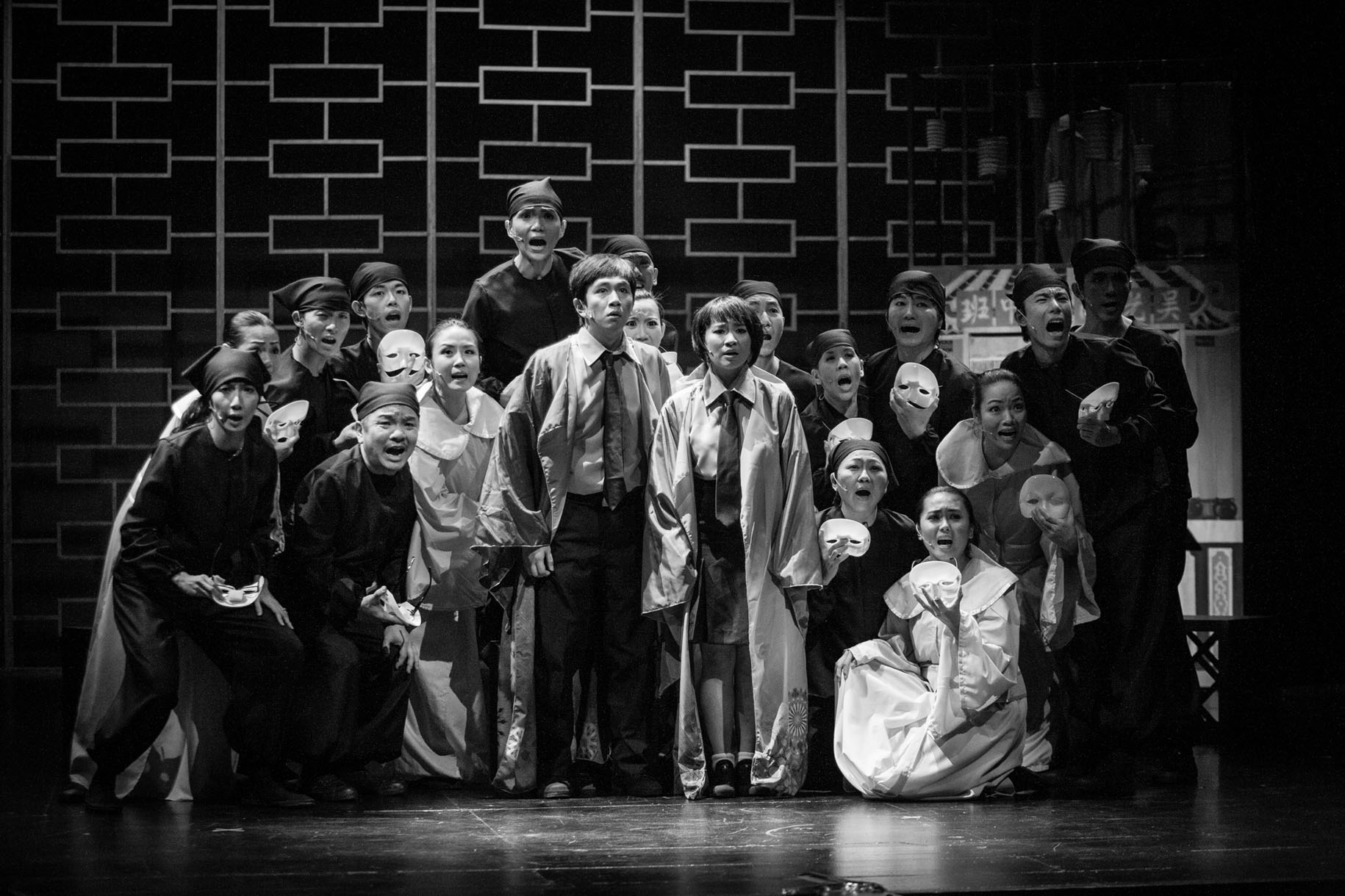 <p><em><a href="https://drlib.lasalle.edu.sg/198/">Lao Jiu</a></em> (premiered in 1990) is one of Kuo Pao Kun’s most popular and accessible works. In 2005 Liu Xiaoyi adapted the play into a musical for the first time, with Eric Ng’s music and Xiaohan’s lyrics. In 2012, as part of the Kuo Pao Kun Festival, marking the tenth anniversary of his death, the musical version of Lao Jiu was restaged as an entirely new creative production under Kuo Jian Hong’s direction, featuring an exciting new lineup of performers and creative collaborators under the musical direction of Julian Wong.</p>
