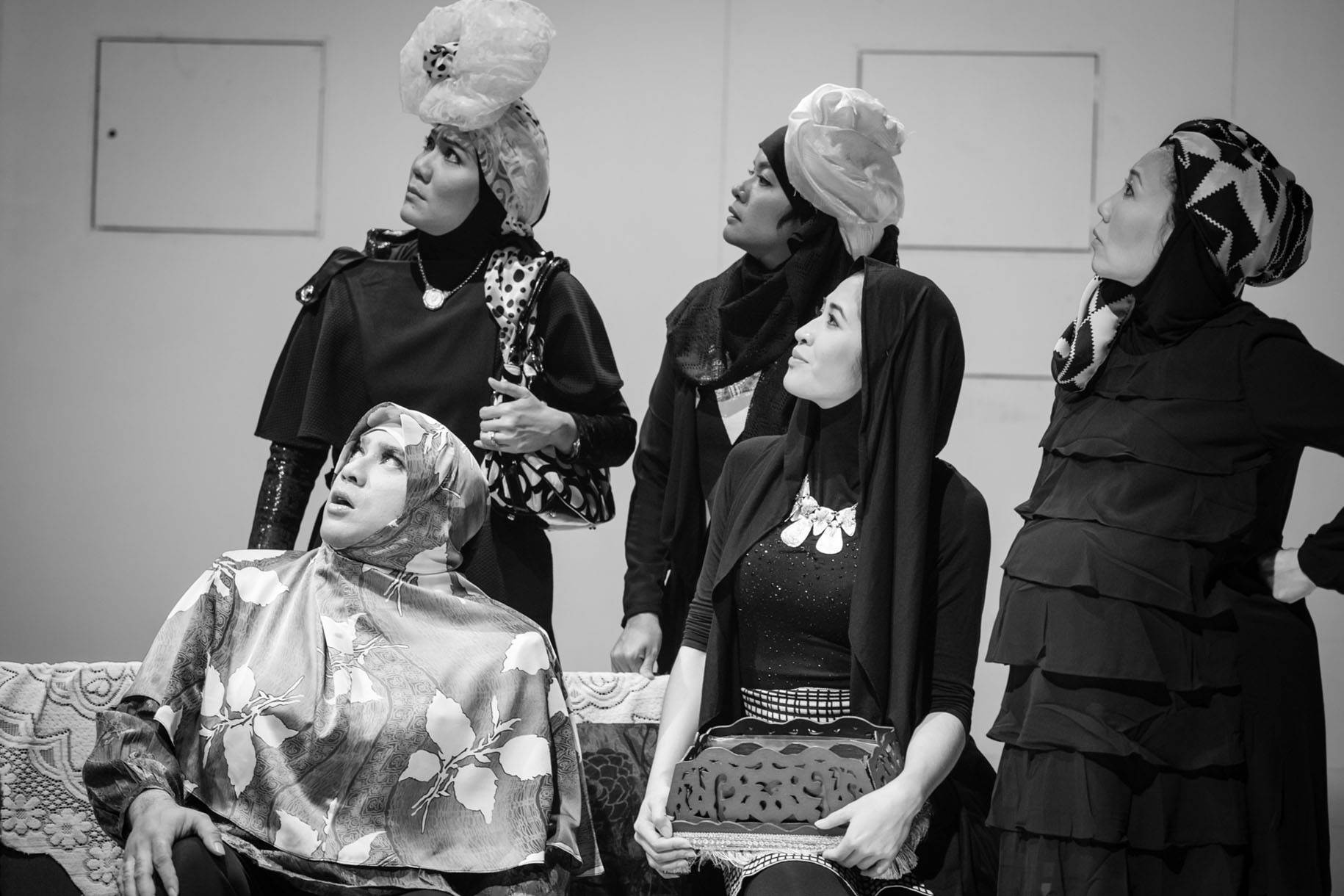 <p>Written by multi-award-winning writer, Alfian Sa’at, whose previous work with Ekamatra includes the large-scale Causeway 2 (2002) and more recently Nadirah (2009) and directed and designed by Associate Artistic Director, Mohd Fared Jainal, <em><a href="https://drlib.lasalle.edu.sg/315/">Kakak Kau Punya Laki</a></em>, with lighting by Anuar Mohd and sound by Anaiz Abdul Majid. To dramatise what many still consider a controversial subject, the most famous fugitive detainee under the Internal Security Act, Mas Salamat Kastari, Alfian Sa’at chose to use comedy and farce to best serve what he saw as a combination of absurdity and hysteria.</p>
