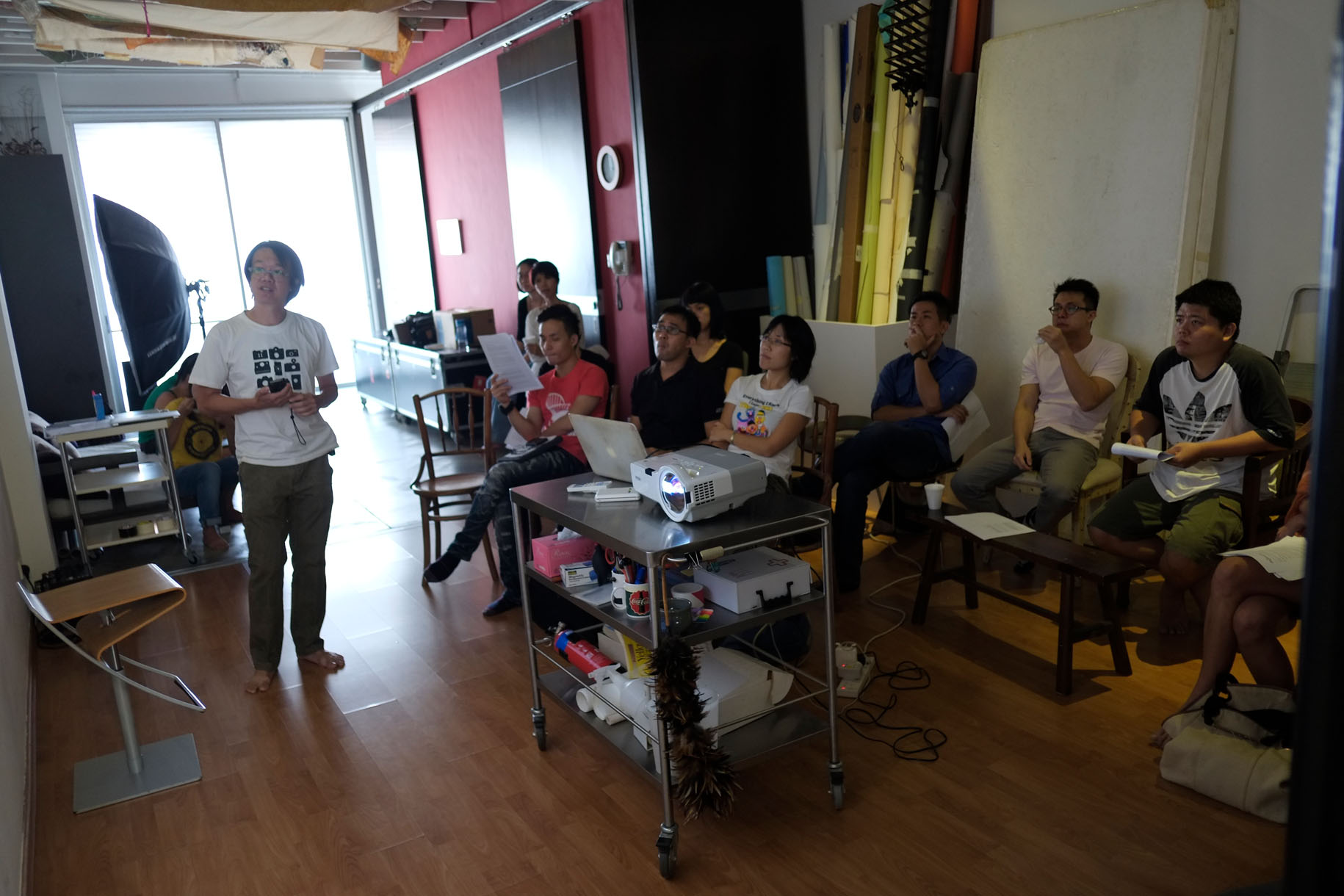 <p>A briefing for the first batch of photography mentors and facilitators.</p>
